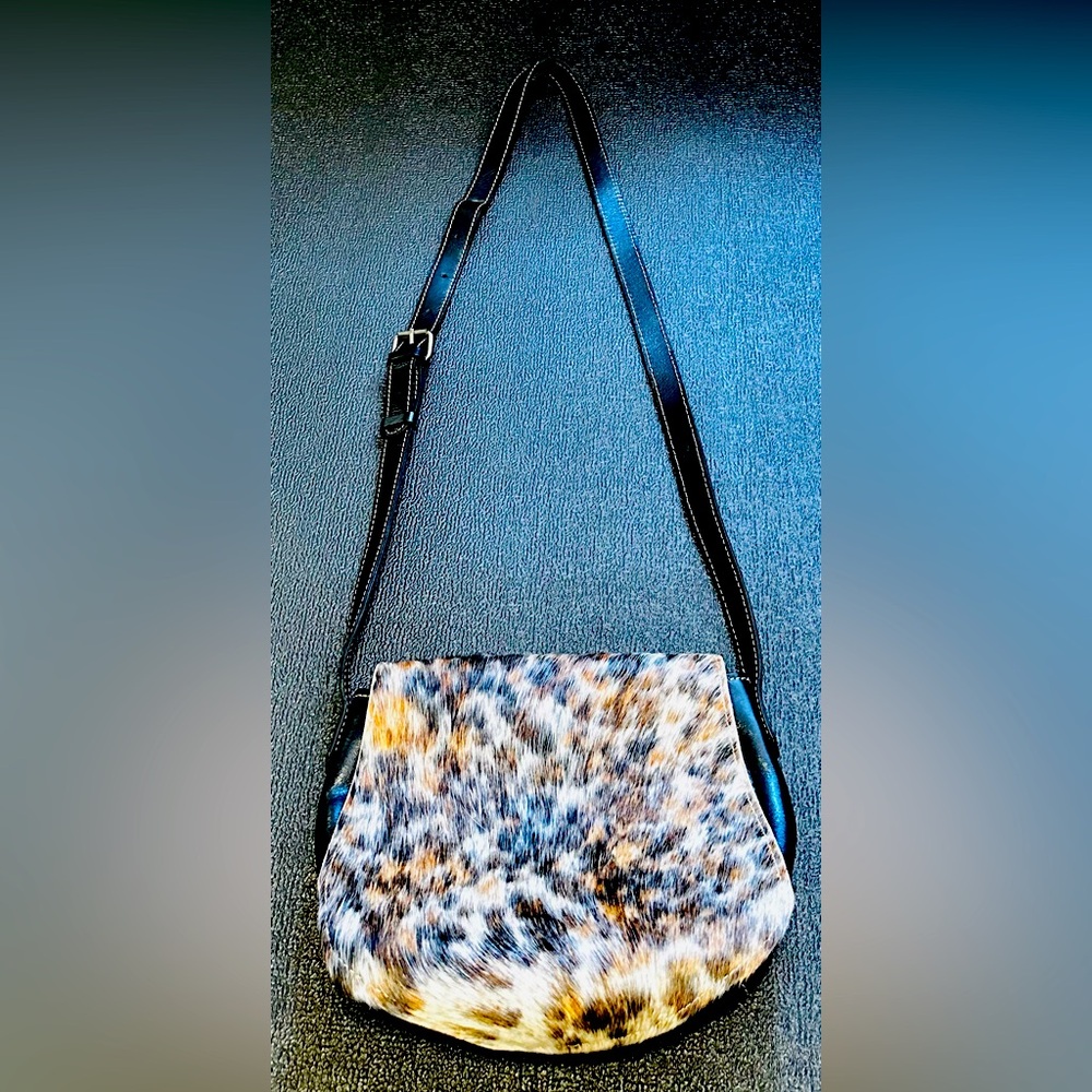 Patricia Nash Leopard Print Crossbody Bag